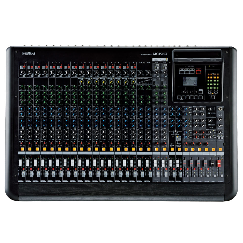Yamaha MGP-24X - микшерный пульт,24 линейных входа,16 моно, 4 стерео в магазине для музыкантов Рок-н-Ролл