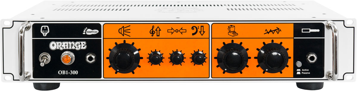 Orange OB1-300 - усилитель для бас-гитары 2U, 300 Вт, 4 Ом в магазине для музыкантов Рок-н-Ролл