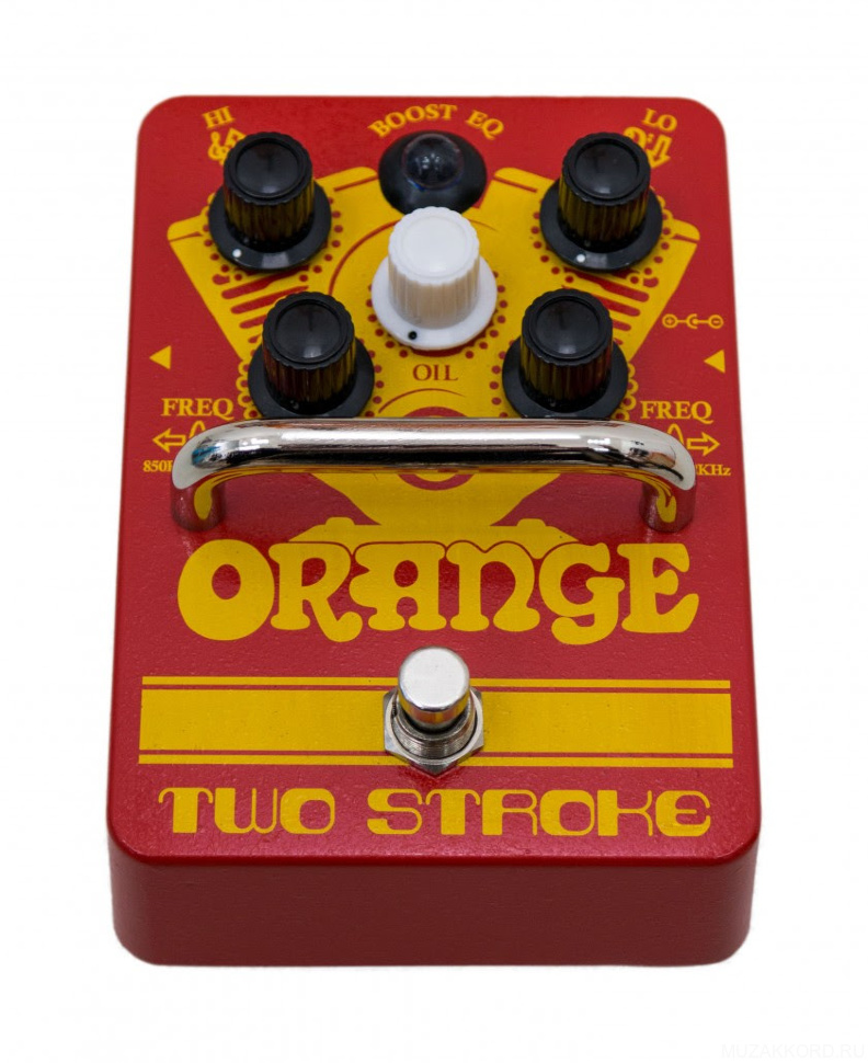 Orange Two Stroke Boost EQ Pedal - эффект гитарный бустер/параметрический эквалайзер в магазине для музыкантов Рок-н-Ролл