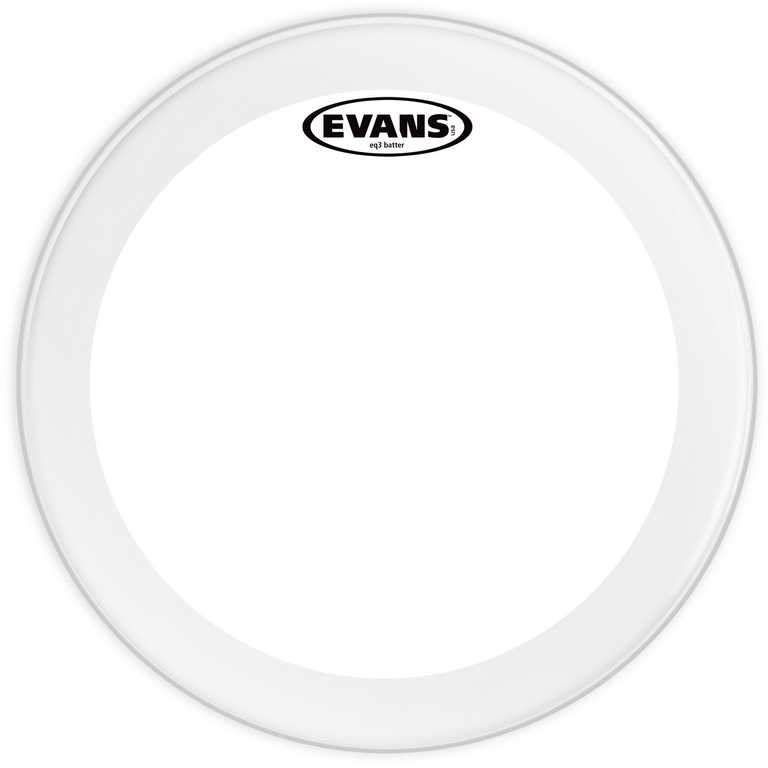 Evans BD22GB3 EQ3 Clear - Пластик для бас-барабана 22" в магазине для музыкантов Рок-н-Ролл