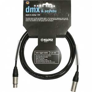 Klotz AES3K0300 - Кабель микрофонный XLR, 3м в магазине для музыкантов Рок-н-Ролл