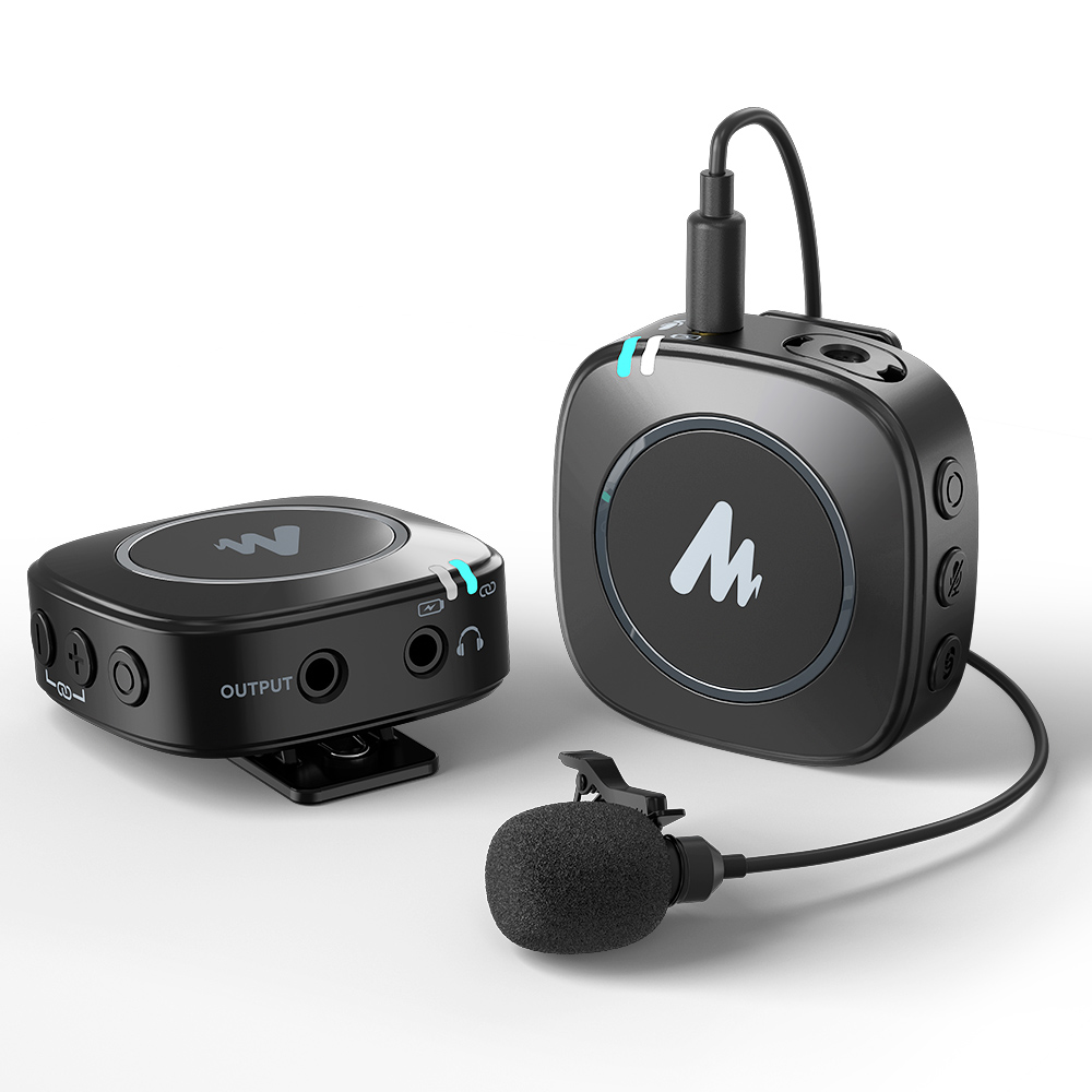 Maono AU-WM820 A1 - ультракомпактная двухканальная накамерная беcпроводная система, 1 передатчик в магазине для музыкантов Рок-н-Ролл