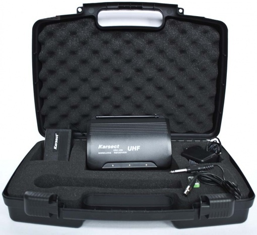 Karsect KRU-200/KLT-9U/G-05C - радиосист.UHF/1 для гитары, 1антена, выходы: 1 jack 6.3, 2 XLR, кейс в магазине для музыкантов Рок-н-Ролл