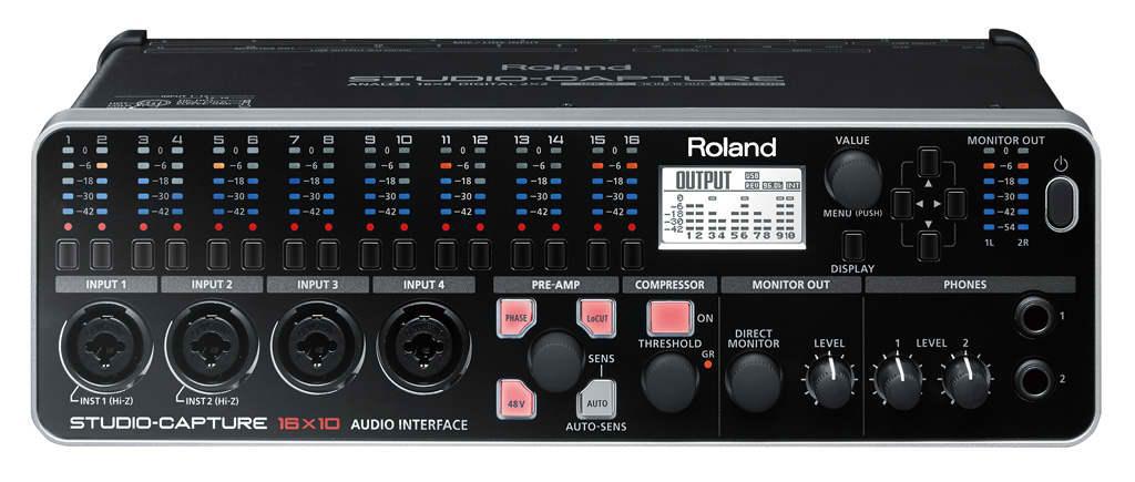 Roland UA-1610 - внешний аудиоинтерфейс USB в магазине для музыкантов Рок-н-Ролл