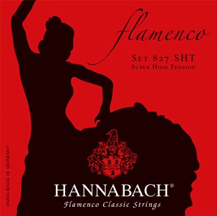 Hannabach 827SHT Red FLAMENCO - Комплект струн для классической гитары в магазине для музыкантов Рок-н-Ролл