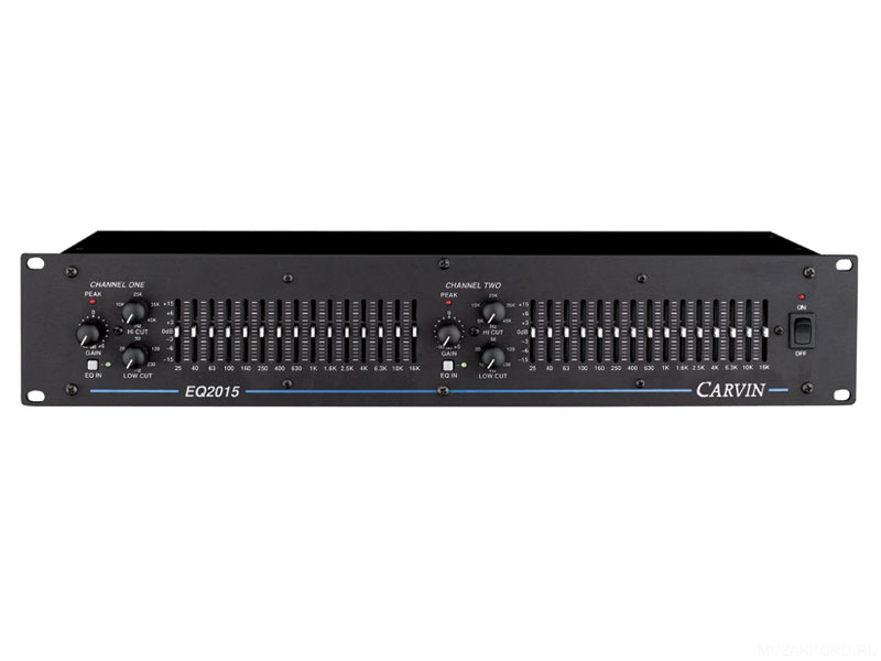 CARVIN EQ2015 - Эквалайзер 2х15 полос в магазине для музыкантов Рок-н-Ролл