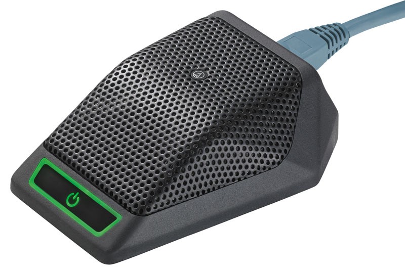 Audio-Technica ATND971 - Микрофон с выкл. поверхностный c Dante™ Network выходом RJ45 в магазине для музыкантов Рок-н-Ролл