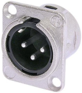 Neutrik NC3MD-L-1 - Разъем XLR male панельный, под п в магазине для музыкантов Рок-н-Ролл