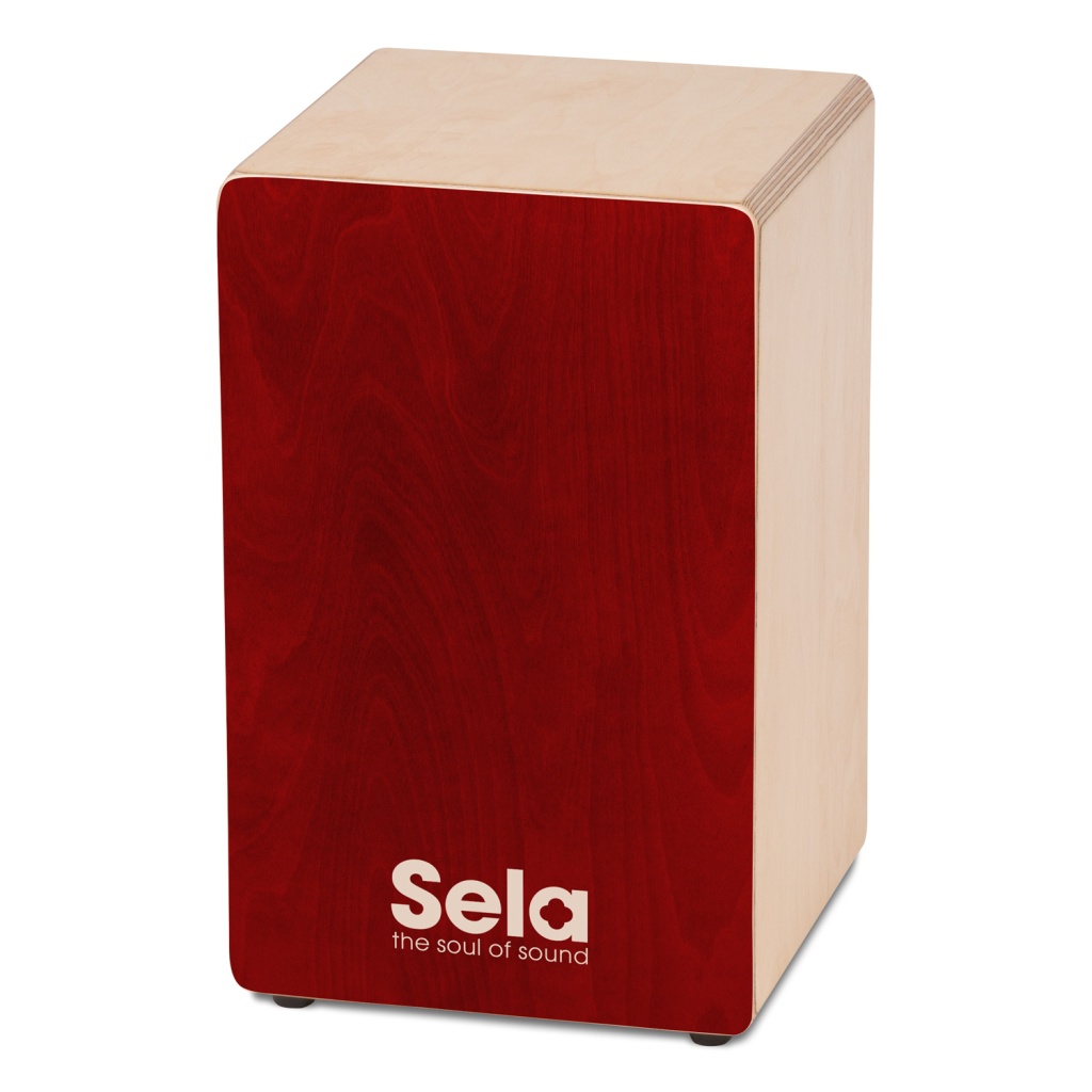 Sela SE-165 Primera - Кахон, красная тапа в магазине для музыкантов Рок-н-Ролл