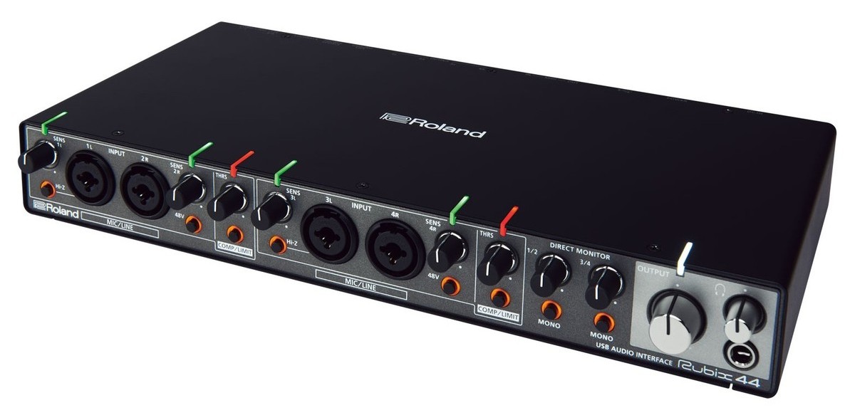 Roland RUBIX44 - внешний аудиоинтерфейс в магазине для музыкантов Рок-н-Ролл