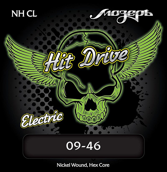 Мозеръ NH-CL Hit Drive Custom Light - Комплект струн для электрогитары, 9-46 в магазине для музыкантов Рок-н-Ролл