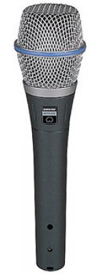 Shure BETA 87C - конденсаторный кардиоидный вокальный микрофон в магазине для музыкантов Рок-н-Ролл