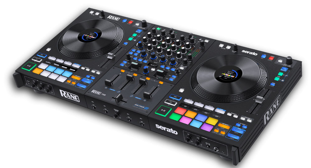 Rane DJ [FOURXEU] FOUR - Микшер-семплер (контроллер), 4-х канальный, для скретча в магазине для музыкантов Рок-н-Ролл