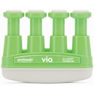 Prohands VIA VM-12001 Extra Light/Green - тренажер для рук очень легкий, цвет зеленый в магазине для музыкантов Рок-н-Ролл