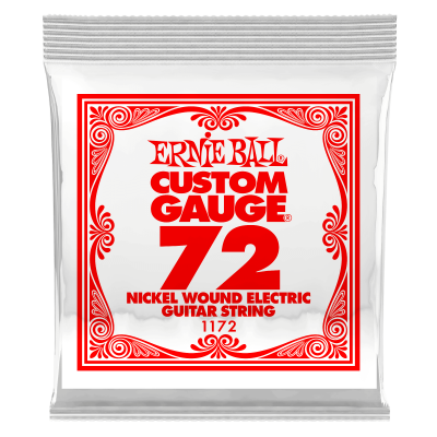 Ernie Ball 1172 - струна для электро и акустических гитар. Сталь, калибр .072 в магазине для музыкантов Рок-н-Ролл