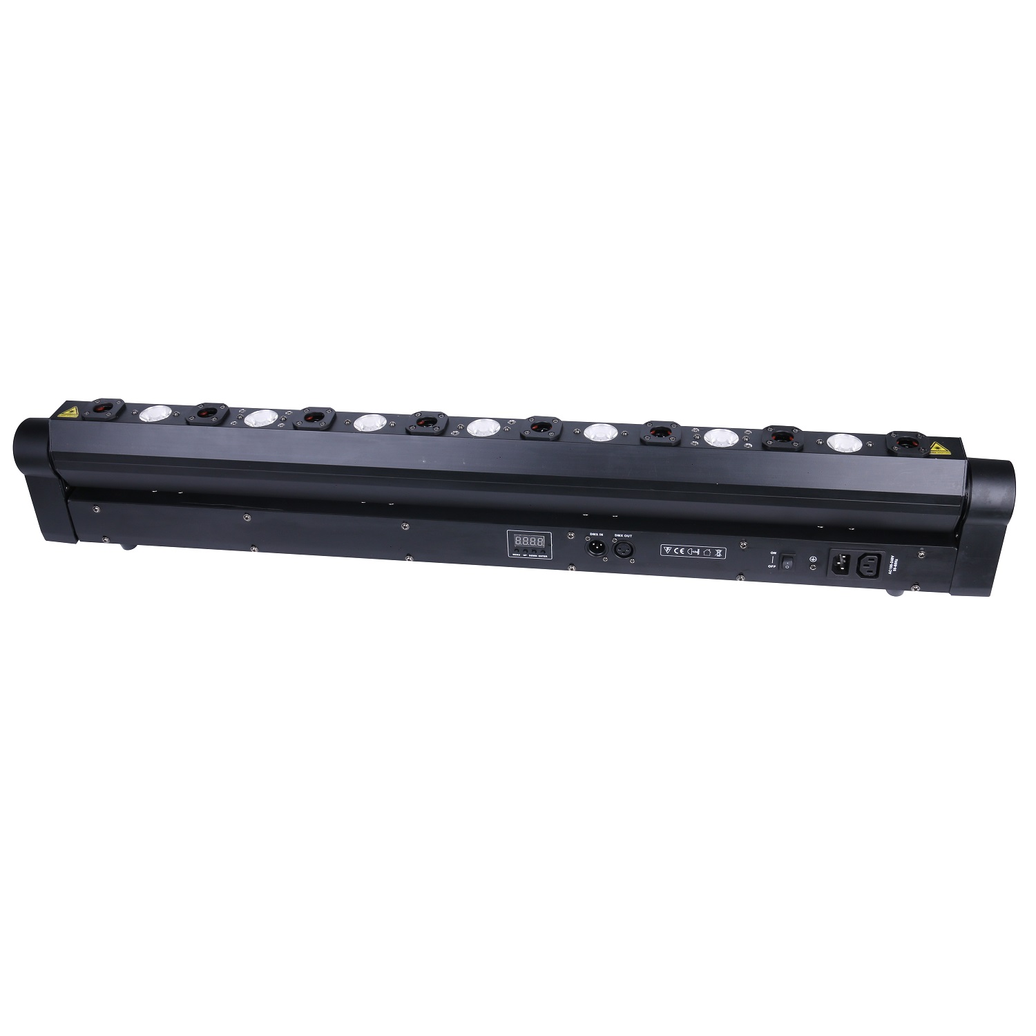 INVOLIGHT LEDBAR508R - светодиодная моторизованная панель, 7x 3Вт (амбер), красный лазер 8х 500мВт в магазине для музыкантов Рок-н-Ролл