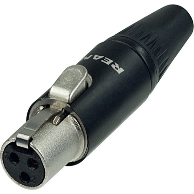 REAN RT3FC-B - кабельный разъем mini XLR female 3 контакта в магазине для музыкантов Рок-н-Ролл