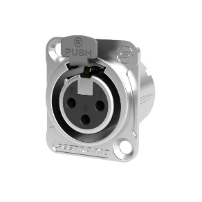 Seetronic MK3F2C - панельный разъем XLR 3-контакта "мама" в магазине для музыкантов Рок-н-Ролл