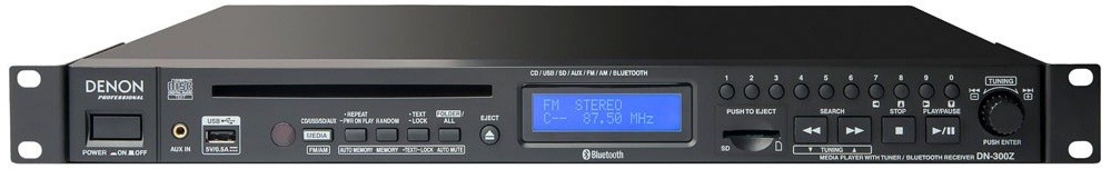 Denon DN-300Z - CD/USB/SD проигрыватель, Bluetooth, AM/FM тюнер  в магазине для музыкантов Рок-н-Ролл