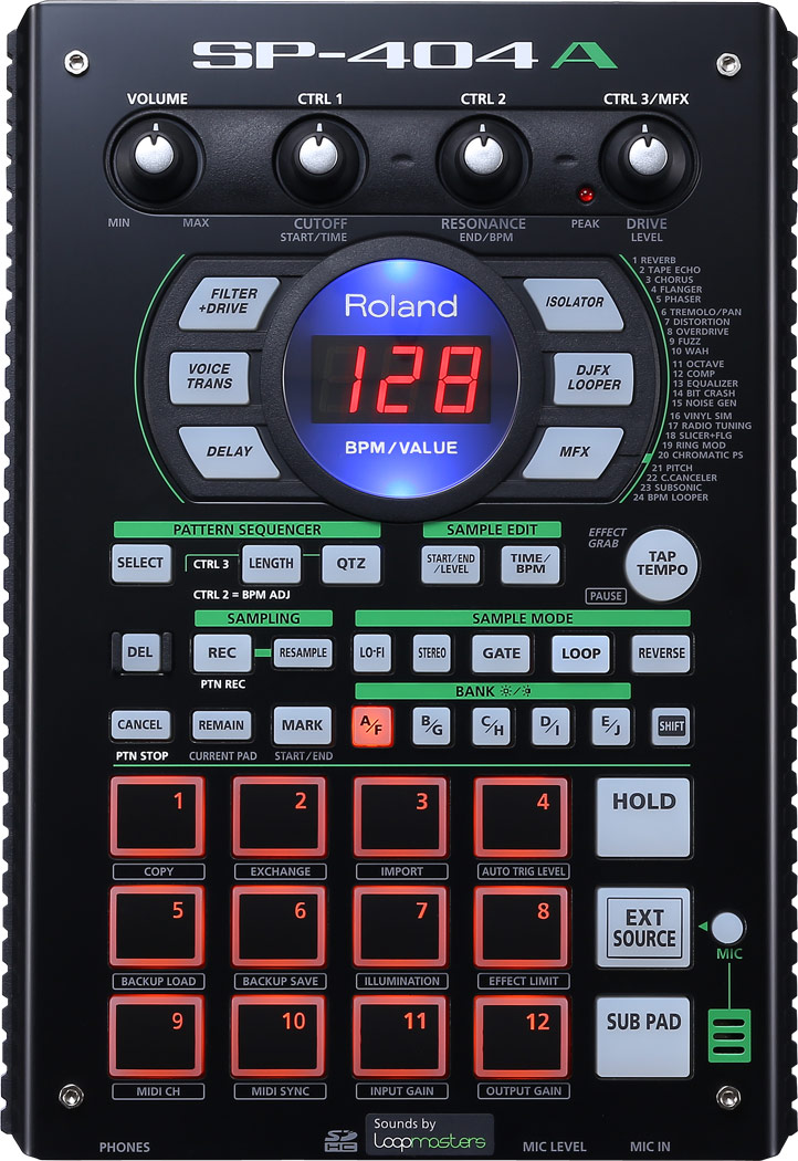 Roland SP-404A - фразовый сэмплер в магазине для музыкантов Рок-н-Ролл