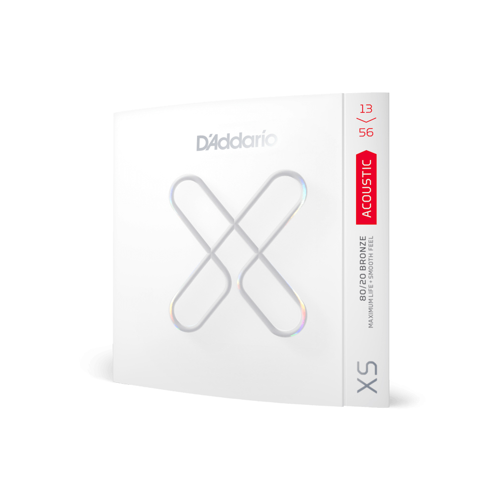D'Addario XSABR1356 XS - Комплект струн для акустической гитары, бронза 80/20, 13-56 в магазине для музыкантов Рок-н-Ролл