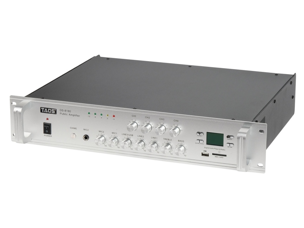 TADS DS-8180 - Усилитель мощности трансляционный, 180Вт в магазине для музыкантов Рок-н-Ролл