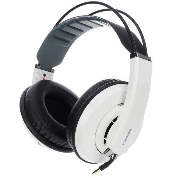 Superlux HD681EVO White - Профессиональные мониторные наушники, полуоткрытые, 300 мВ, 10 - 30 кГц в магазине для музыкантов Рок-н-Ролл