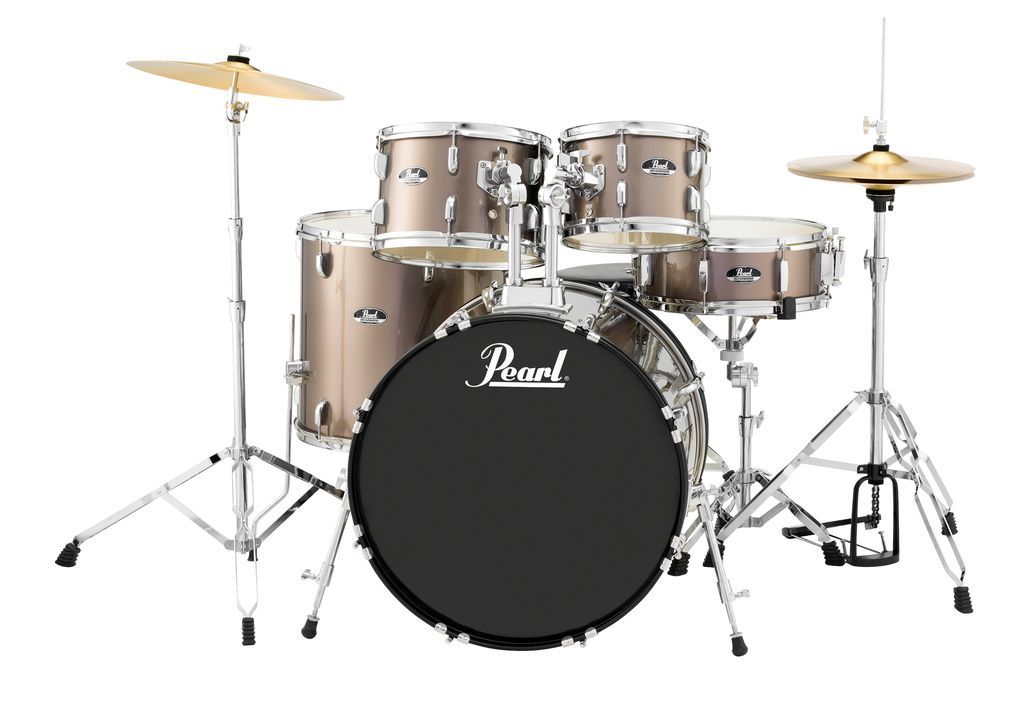 Pearl RS525SC/ C707 (Bronze Metallic) - ударная установка + стойки (RS525SC/ CA707, RS525SC/ CB707) в магазине для музыкантов Рок-н-Ролл