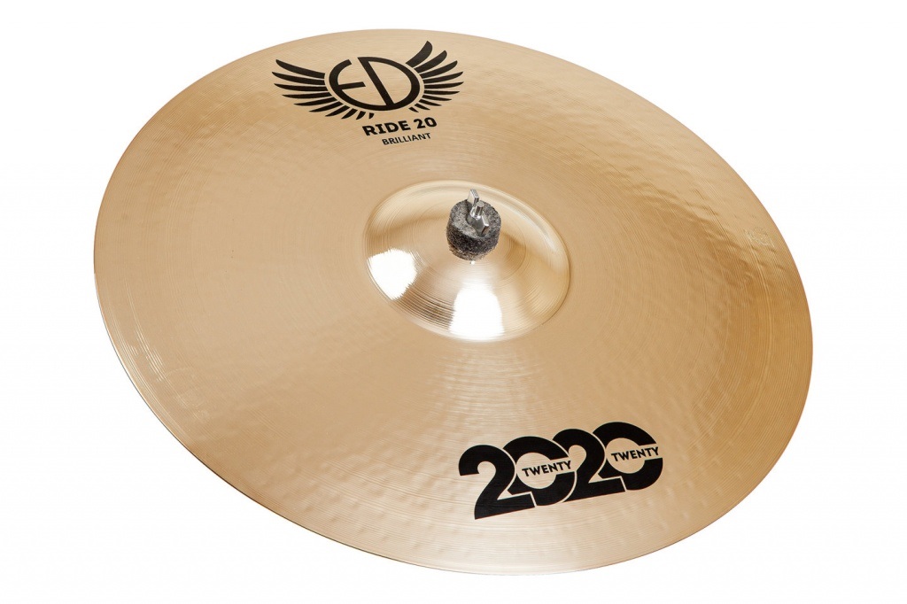 ED Cymbals ED2020RI21BR 2020 Brilliant Ride - Тарелка 21" в магазине для музыкантов Рок-н-Ролл