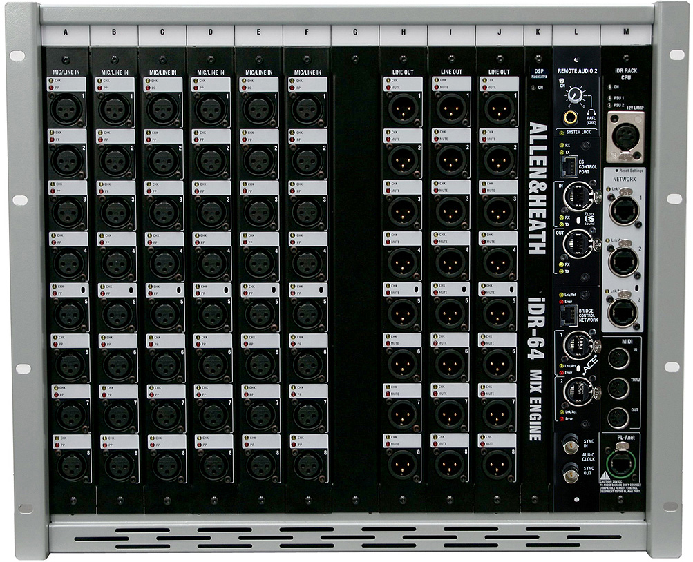 Allen&Heath IDR10F - IDR10 MixRack - RAB2, без модулей ввода/вывода, 1 БП, кофр в магазине для музыкантов Рок-н-Ролл