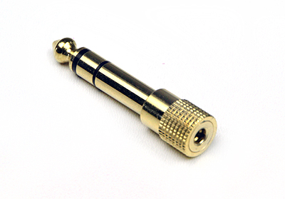 Invotone AD150G - Переходник mini jack(3,25 mm) <> jack (6.3 mm), стерео в магазине для музыкантов Рок-н-Ролл