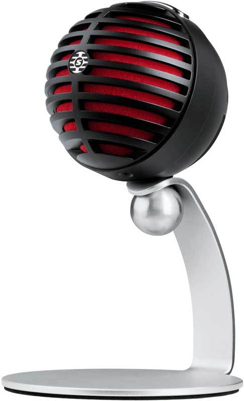 SHURE MV5-B-DIG - настольный цифровой конденсаторный микрофон для записи на компьютер и мобильные в магазине для музыкантов Рок-н-Ролл
