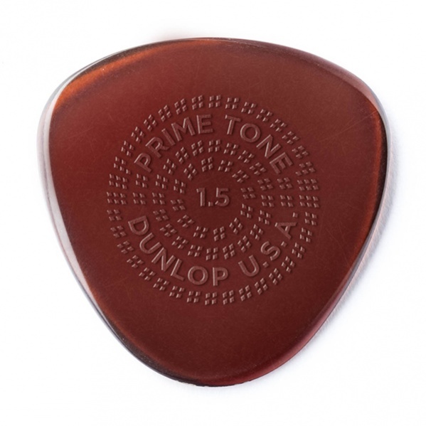 Dunlop 514P1.5 Primetone - Медиаторы 3шт, толщина 1,5мм, скругленные в магазине для музыкантов Рок-н-Ролл
