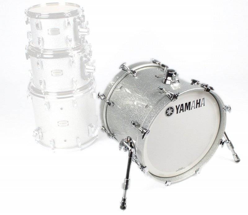 Yamaha AMB2214 SILVER SPARKLE - Бас-барабан в магазине для музыкантов Рок-н-Ролл