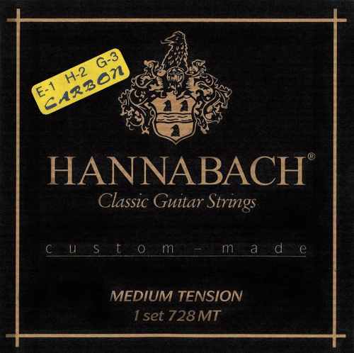 Hannabach 728MTC Custom Made - Комплект струн для классической гитары в магазине для музыкантов Рок-н-Ролл