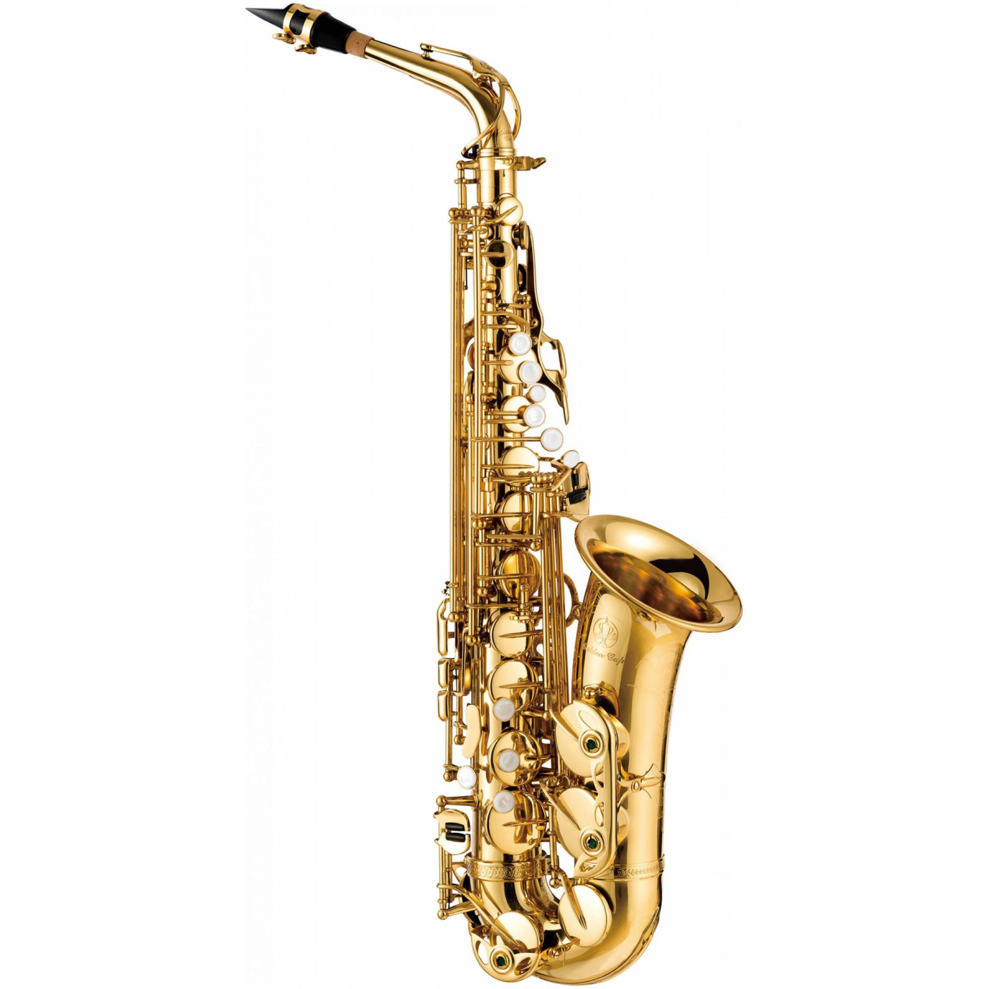 VERMONT JYAS102P - саксофон альт студенческий, тип Selmer 54, Eb, материал латунь, покрытие в магазине для музыкантов Рок-н-Ролл
