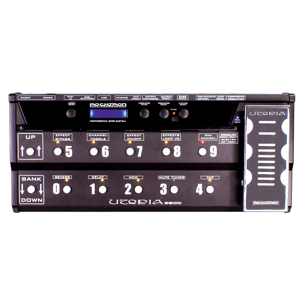 Rocktron Utopia B300 - Напольный басовый процессор эффектов/ROCKTRON в магазине для музыкантов Рок-н-Ролл