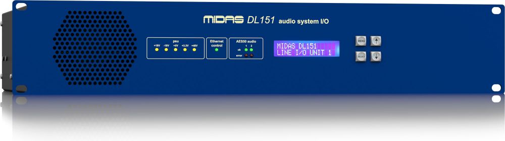 Midas DL151 - блок 24 мик/лин входа, 96кГц, 2 x AES50, 2U в магазине для музыкантов Рок-н-Ролл
