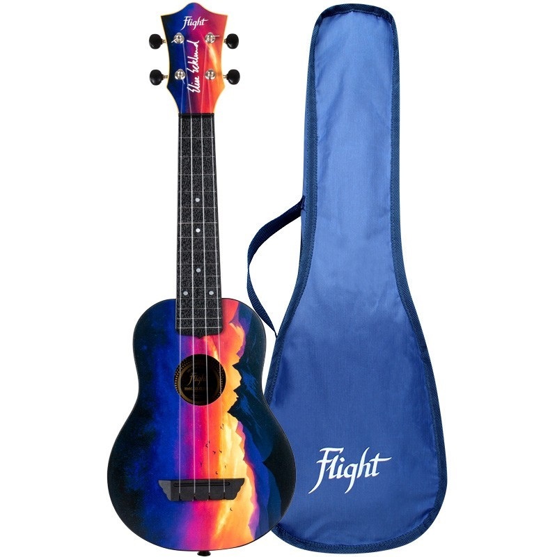 FLIGHT TUS EE SUNSET - Укулеле сопрано в магазине для музыкантов Рок-н-Ролл