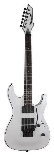 Dean C550F MWH - электрогитара, тип «Ibanez»,24 лада 25 1/2, HH актив,1V+1T, floyd rose,цвет белый в магазине для музыкантов Рок-н-Ролл
