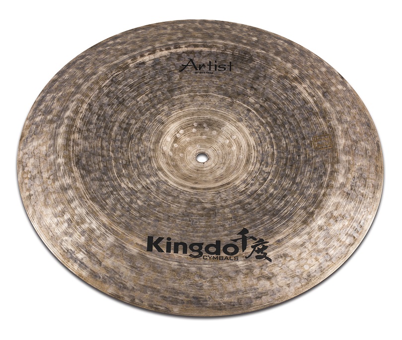 KINGDO 16" ARTIST DARK CHINA - Тарелка China 16", сплав B20, Medium, оригинальное окисление в магазине для музыкантов Рок-н-Ролл