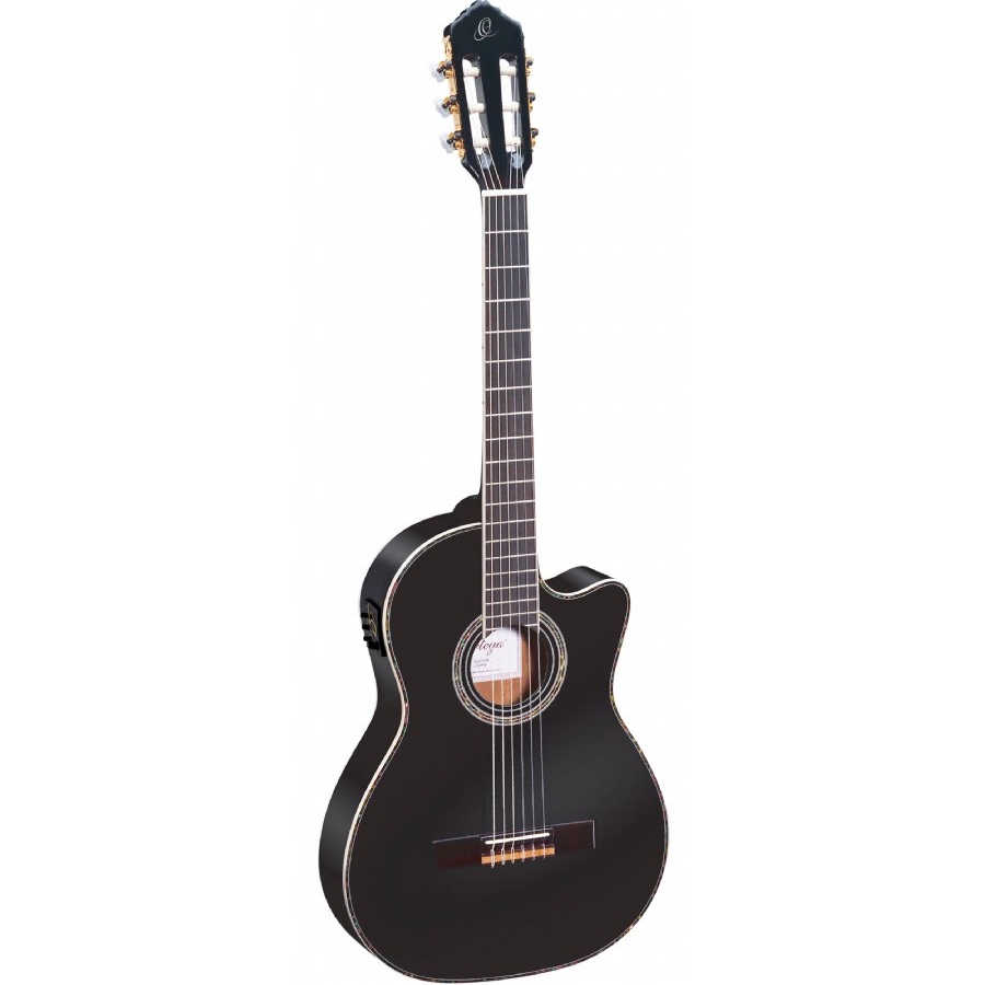 Ortega RCE145BK Family Series Pro - Классическая гитара  в магазине для музыкантов Рок-н-Ролл