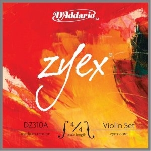 D'Addario DZ310A-4/4M ZYEX - Комплект струн для скрипки в магазине для музыкантов Рок-н-Ролл