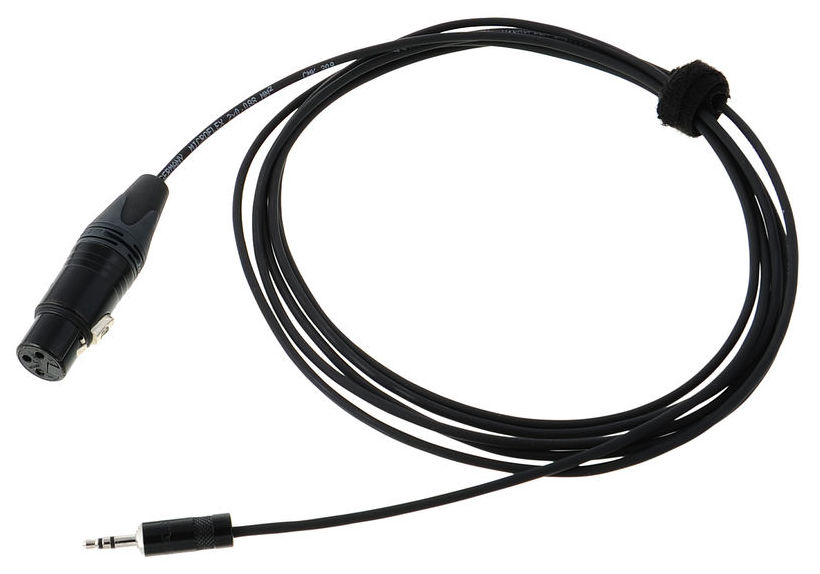 Cordial CPM 3 FW-BAL BL - микрофонный кабель XLR female/мини-джек стерео 3,5 мм, разъемы Neutrik, 3м в магазине для музыкантов Рок-н-Ролл
