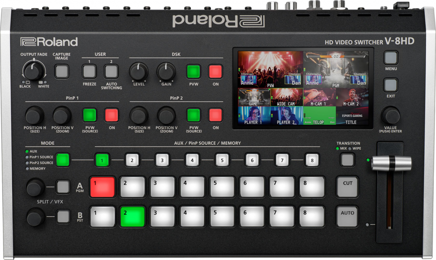 Roland V-8HD - Видеокоммутатор высокого разрешения в магазине для музыкантов Рок-н-Ролл