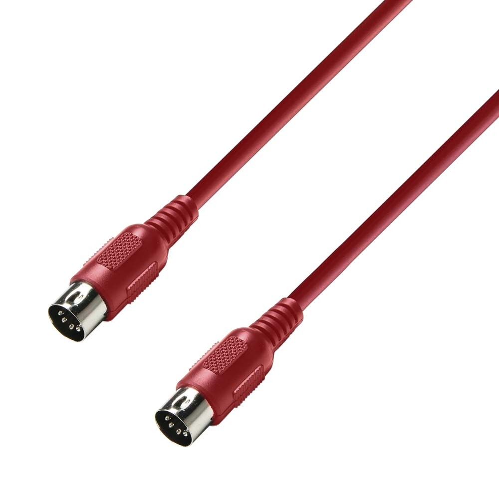 Adam Hall K3MIDI0150 RED - MIDI-кабель, 1,5м, красный в магазине для музыкантов Рок-н-Ролл