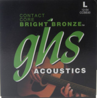 GHS CCBB30 Contact Core Bright Bronze 12-55 - Струны для акустической гитары 12-55 в магазине для музыкантов Рок-н-Ролл