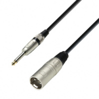 Adam Hall K3MMP0300 - микрофонный кабель XLR(M)-6,3 Jack mono, 3м в магазине для музыкантов Рок-н-Ролл Adam Hall K3MMP0300 - микрофонный кабель XLR(M)-6,3 Jack mono, 3м в магазине для музыкантов Рок-н-Ролл
