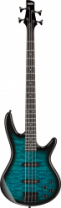 Ibanez GSR280QA-TMS - бас-гитара, 4 струны, цвет - синий в магазине для музыкантов Рок-н-Ролл