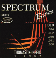Thomastik SB110 Spectrum Bronze - Комплект струн для акустической гитары, сталь/бронза, 010-050 в магазине для музыкантов Рок-н-Ролл Thomastik SB110 Spectrum Bronze - Комплект струн для акустической гитары, сталь/бронза, 010-050 в магазине для музыкантов Рок-н-Ролл